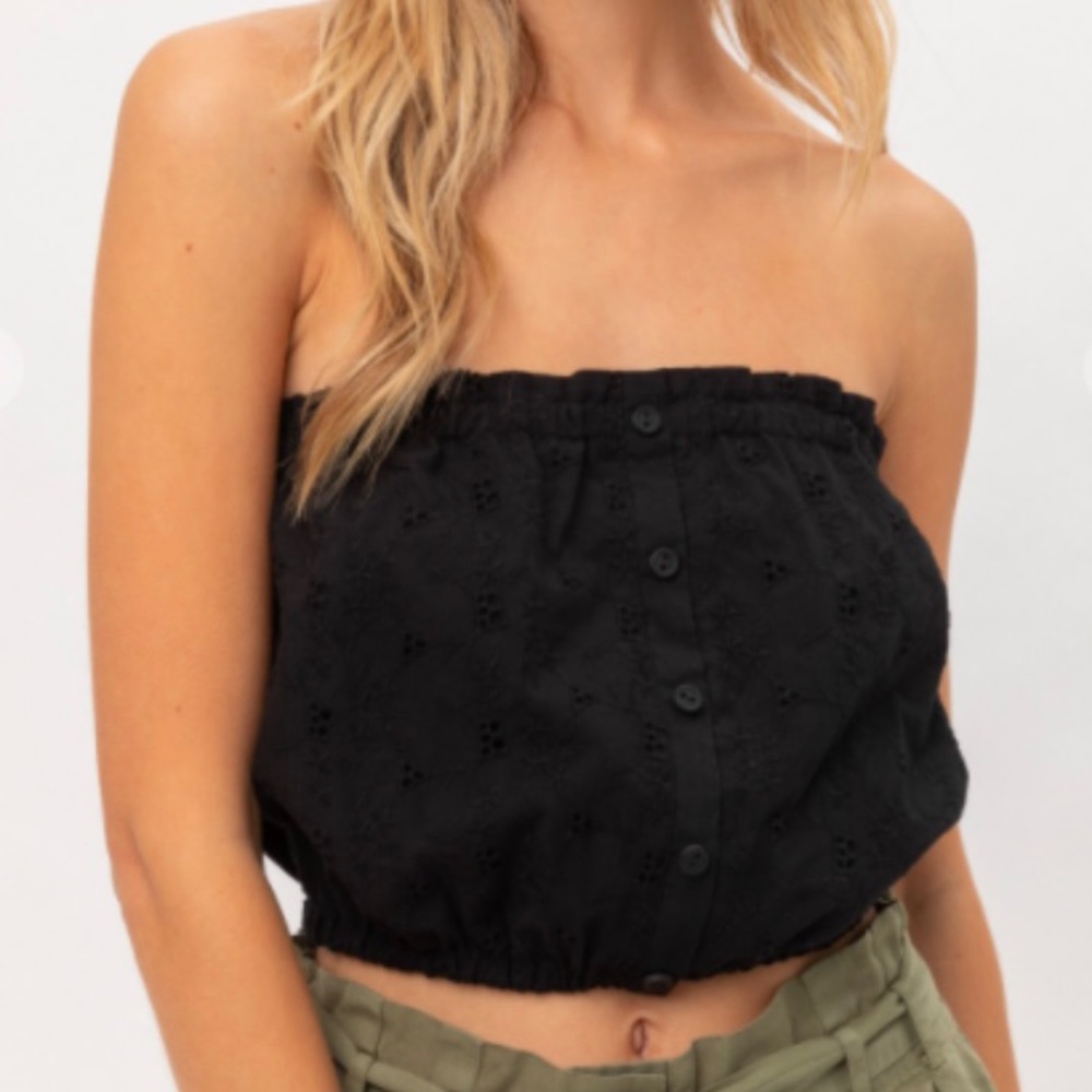 NWOT Love Tree crop top